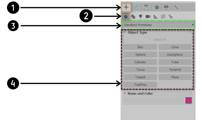 3ds max command palette