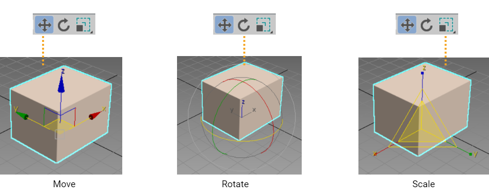 3Ds Max - Transforming Objects